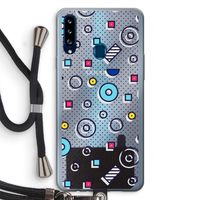 8-bit N°9: Samsung Galaxy A20s Transparant Hoesje met koord
