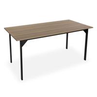 Eettafel Versa Collins Metaal Melamine Hout MDF 75 x 80 x 164,5 cm