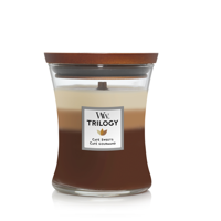 WoodWick trilogy cafsweets medium candle