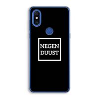 Negenduust black: Xiaomi Mi Mix 3 Transparant Hoesje