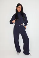 Unique The Label Gigi Set Dames Donkerblauw - Maat S - Kleur: Donkerblauw | Soccerfanshop