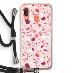 Terrazzo N°15: Samsung Galaxy A20e Transparant Hoesje met koord