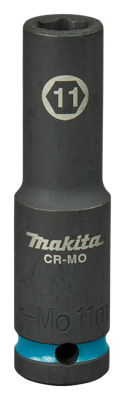 Makita Krachtdop Impact Black, 1/2 11mm lang - E-16427
