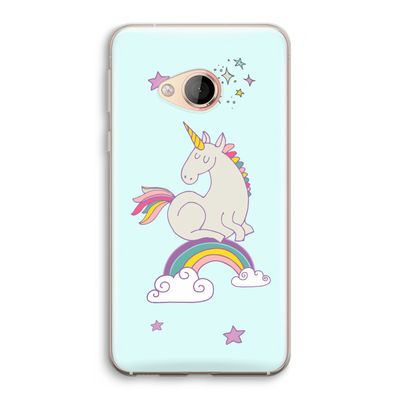 Regenboog eenhoorn: HTC U Play Transparant Hoesje