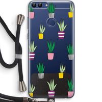 Sanseveria: Huawei P Smart (2018) Transparant Hoesje met koord
