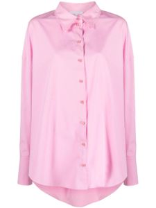 Patrizia Pepe chemise Essential enn coton - Rose