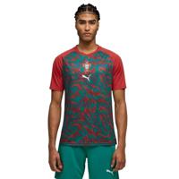 PUMA Portugal Pre-Match Trainingsshirt 2026-2028 Rood Groen