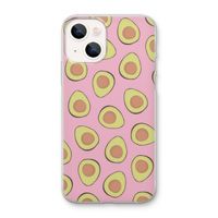 Dancing avocados: iPhone 13 mini Transparant Hoesje