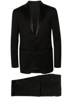 Corneliani costume en laine vierge - Noir - thumbnail