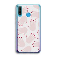 Hands pink: Huawei P30 Lite Transparant Hoesje