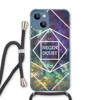 Negenduust ruimte: iPhone 13 Transparant Hoesje met koord