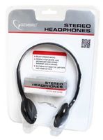 Gembird MHP-123 hoofdtelefoon/headset Hoofdtelefoons Hoofdband 3,5mm-connector Zwart - thumbnail