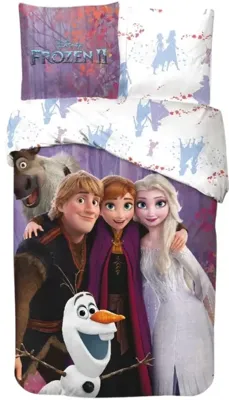 Disney Frozen Magic Team bedding set 140×200cm, 65x65 cm Disney Frozen Magic Team bedding set 140×200cm, 65x65 cm