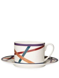 Missoni Home lot de six tasses Nastri - Blanc