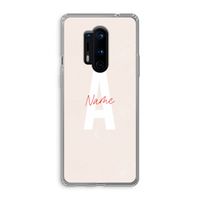 Strawberry Milkshake: OnePlus 8 Pro Transparant Hoesje