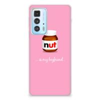 Motorola Edge 20 Pro | Siliconen Case | Nut Boyfriend Motorola Edge 20 Pro | Siliconen Case | Nut Boyfriend