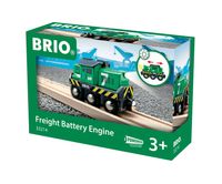 BRIO Locomotief voor goederentrein op batterijen - thumbnail