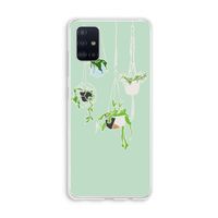 Hang In There: Galaxy A51 4G Transparant Hoesje
