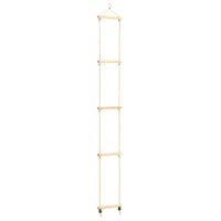 Touwladder 30x168 cm massief hout en PE