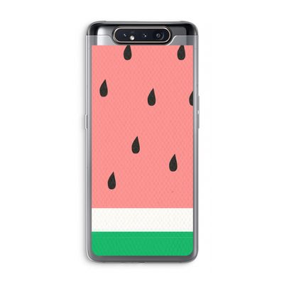 Watermeloen: Samsung Galaxy A80 Transparant Hoesje