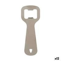 Flesopener Kinvara 04325-1 04325-1 Zilverkleurig Zilver Roestvrij staal 11 x 4 x 0,5 cm 11 x 18,5 x 0,05 cm (12 Stuks)