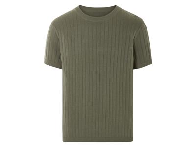 LIVERGY Heren T-shirt (Kaki, M)