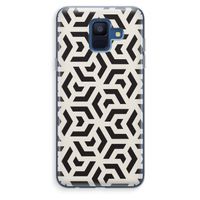 Crazy pattern: Samsung Galaxy A6 (2018) Transparant Hoesje