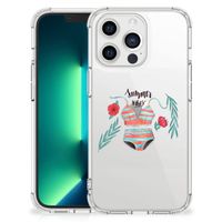 iPhone 13 Pro Max Stevig Bumper Hoesje Boho Summer