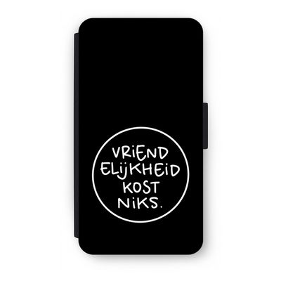 Vriendelijkheid: iPhone XS Flip Hoesje
