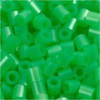 NABBI Foto kralen, afm 5x5 mm, gatgrootte 2,5 mm, medium, groen parelmoer (22), 1100 stuk/ 1 doos