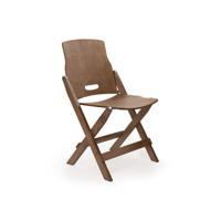 Barebones Ridgetop Wood Folding Chair Stoel Bruin