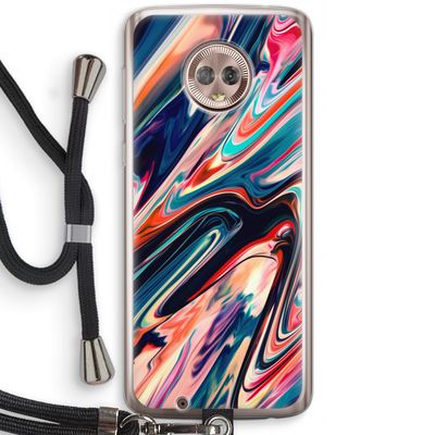 Quantum Being: Motorola Moto G6 Transparant Hoesje met koord