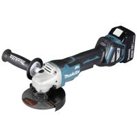 Makita DGA515RTJ Haakse accuslijper 125 mm Incl. 2 accus, Incl. lader 18 V 5 Ah - thumbnail