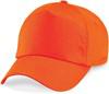 Beechfield CB10 Original 5 Panel Cap - Orange - One Size