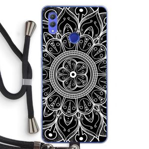Roses Are Red: Honor Note 10 Transparant Hoesje met koord