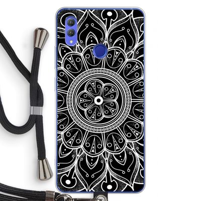 Roses Are Red: Honor Note 10 Transparant Hoesje met koord