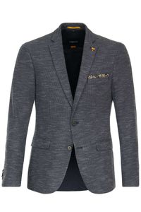 Venti Modern Fit Blazer Marine, Gestructureerd