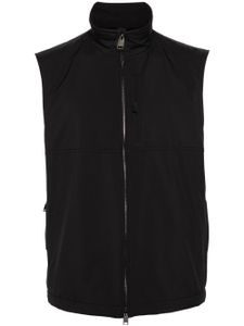 Brioni gilet zippé Performa - Bleu