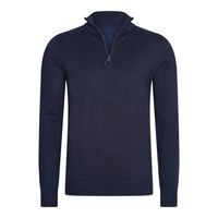 Half Zip Trui Navy Half Zip Trui Navy