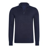 Half Zip Trui Navy - thumbnail