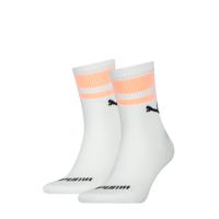 Puma Sokken Short Crew New Heritage 2-pack Wit / Oranje-43/46