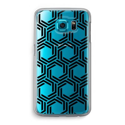Geometrisch patroon: Samsung Galaxy S6 Transparant Hoesje