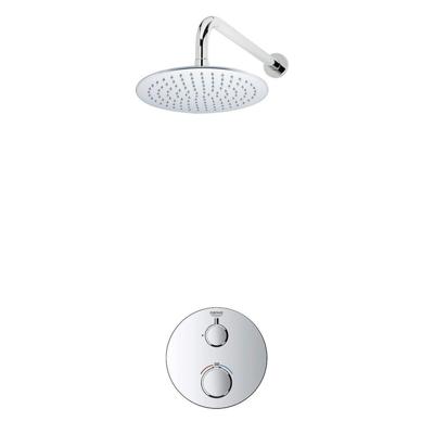 GROHE Grohtherm Regendoucheset Inbouw - 1 functie - met Fortifura hoofddouche 20cm - wandarm 35cm - chroom SW236914 sw105953 SW696254 SW720559 GROHE Grohtherm Regendoucheset Inbouw - 1 functie - met Fortifura hoofddouche 20cm - wandarm 35cm - chroom SW236914 sw105953 SW696254 SW720559