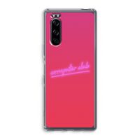 Vice Glow: Sony Xperia 5 Transparant Hoesje
