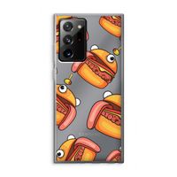 Hamburger: Samsung Galaxy Note 20 Ultra / Note 20 Ultra 5G Transparant Hoesje