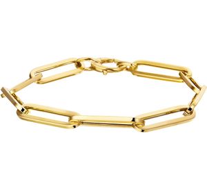 Armband Closed For Ever geelgoud 6,0 mm 19 cm