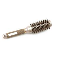 Keramische aluminium haar kam ronde borstel met nylon haren professionele kapper styling haar borstel (32mm)