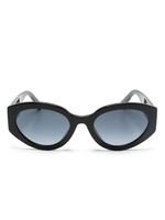 Marc Jacobs Eyewear lunettes de soleil à logo embossé - Noir