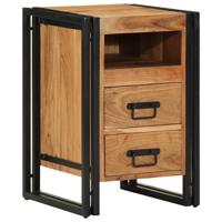 Nachtkastje 40x40x59 cm Massief hout Acacia