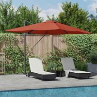 Cantilever Roma parasol Rood en Zwart 352 x 251 x 265 cm Cantilever Roma parasol Rood en Zwart 352 x 251 x 265 cm